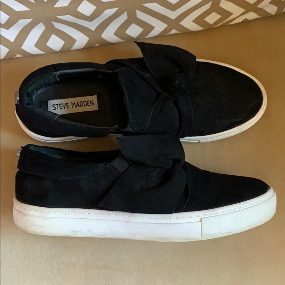 Black Steve Madden loafers size 7.5